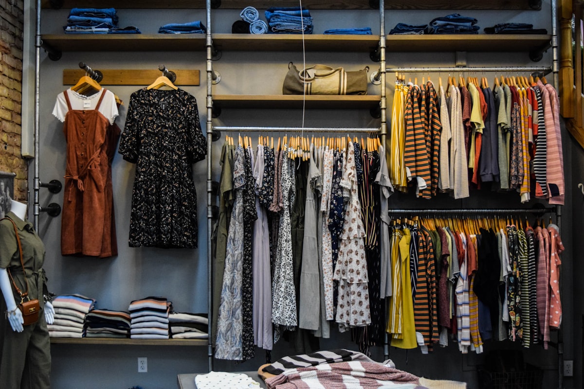 Intérieur de la boutique