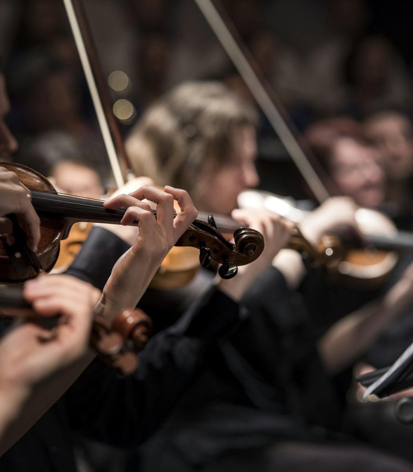 Orchestre du Conservatoire Lumière en répétition