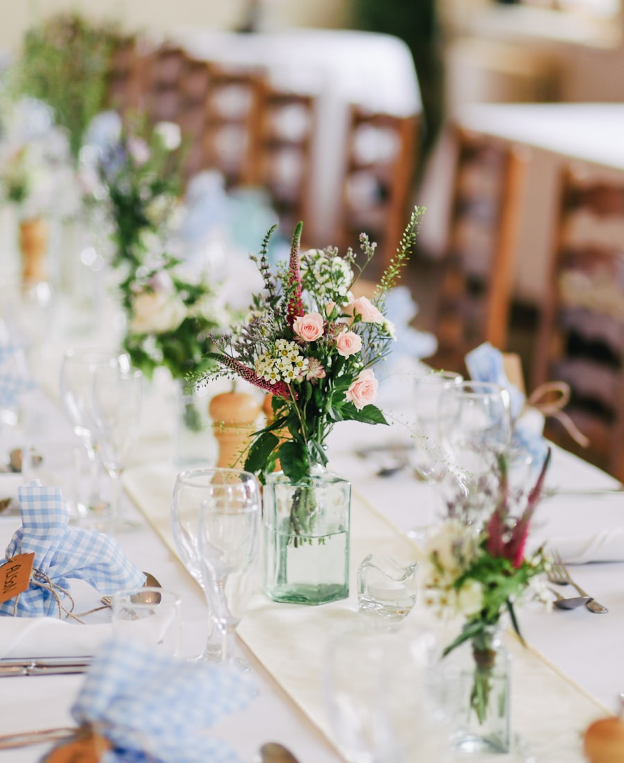 Organisation mariage complète — décor table champêtre