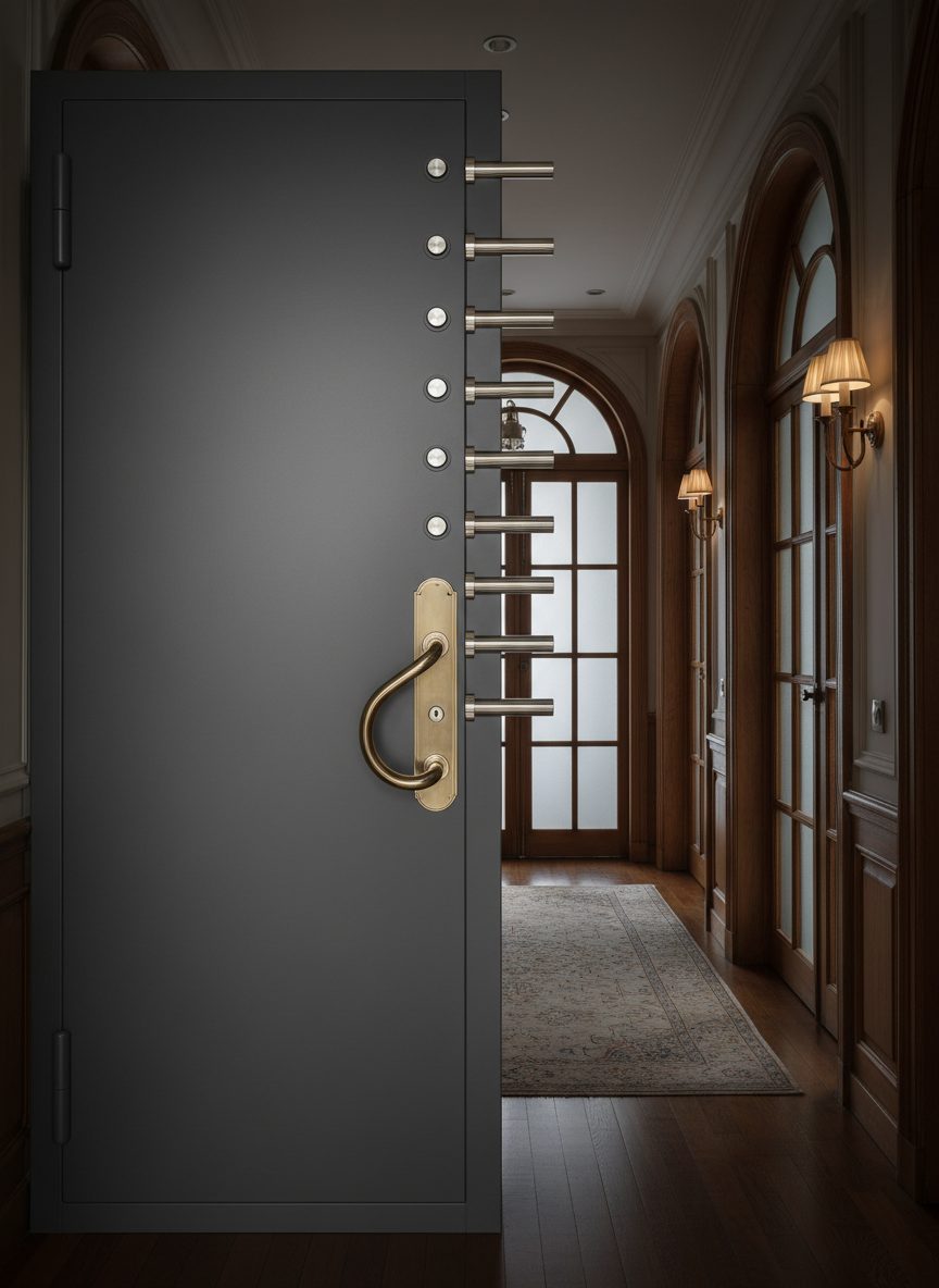 Porte blindée installée par Verrou Express